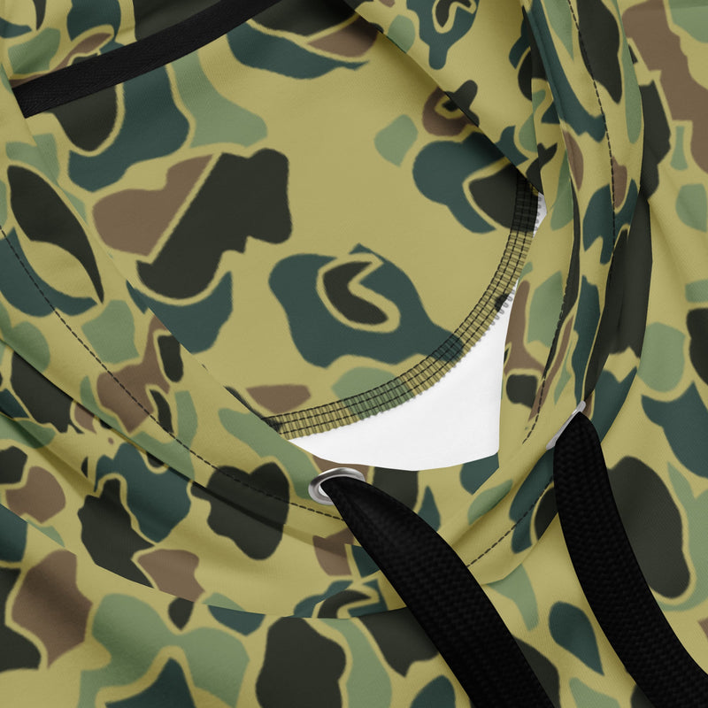 Frog Skin Olive Canopy CAMO Unisex Hoodie