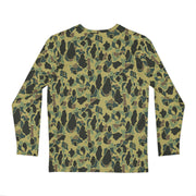 Frog Skin Olive Canopy CAMO Unisex Long-Sleeve Shirt