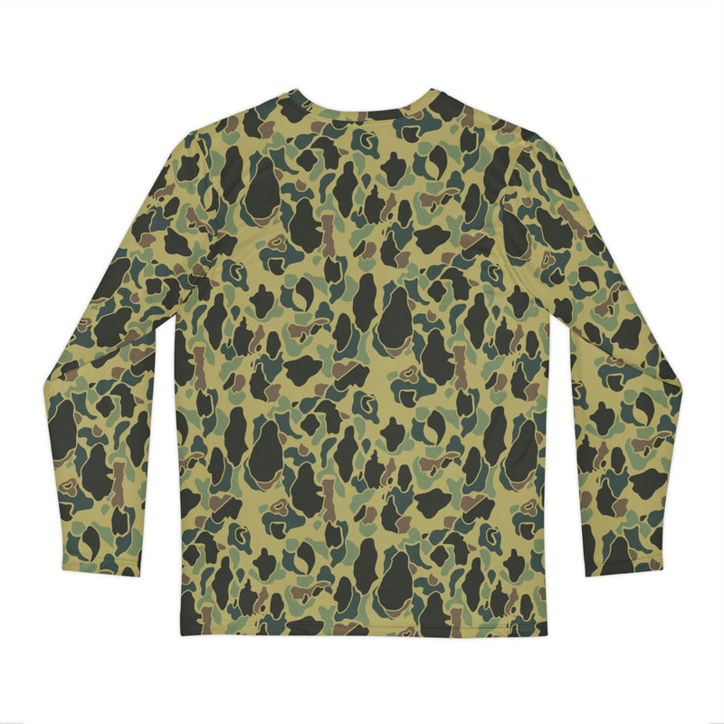 Frog Skin Olive Canopy CAMO Unisex Long-Sleeve Shirt
