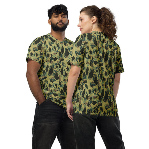 Frog Skin Olive Canopy CAMO Unisex Sports Jersey - 2XS