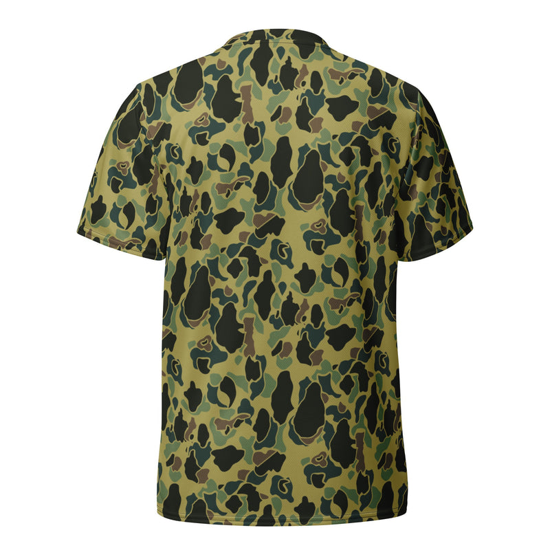 Frog Skin Olive Canopy CAMO Unisex Sports Jersey