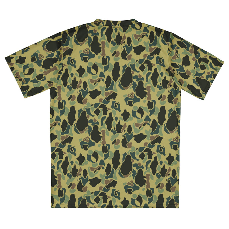 Frog Skin Olive Canopy CAMO Unisex Sports Jersey