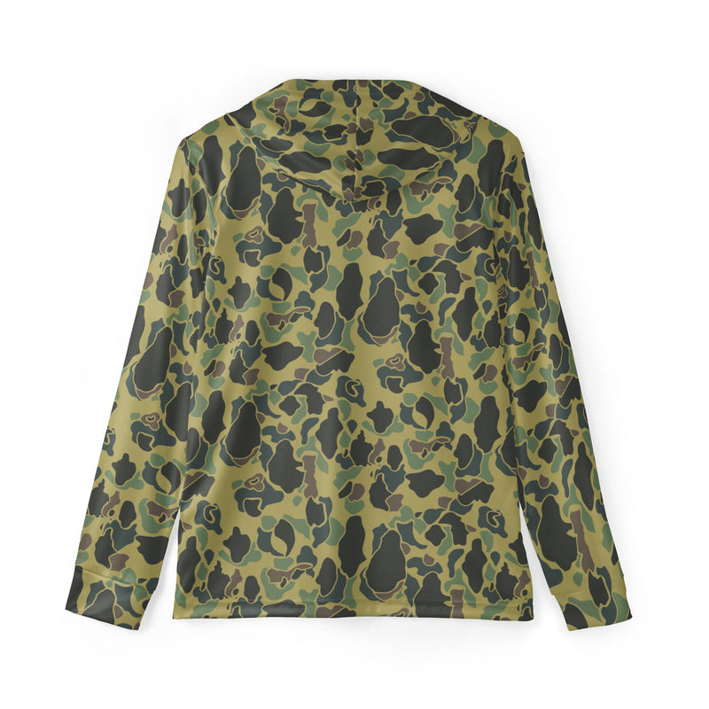 Frog Skin Olive Canopy CAMO Unisex Sports Warmup Hoodie