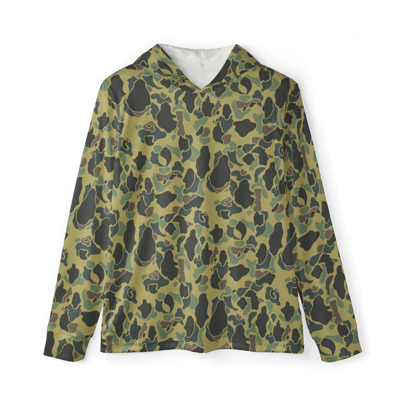 Frog Skin Olive Canopy CAMO Unisex Sports Warmup Hoodie - XS