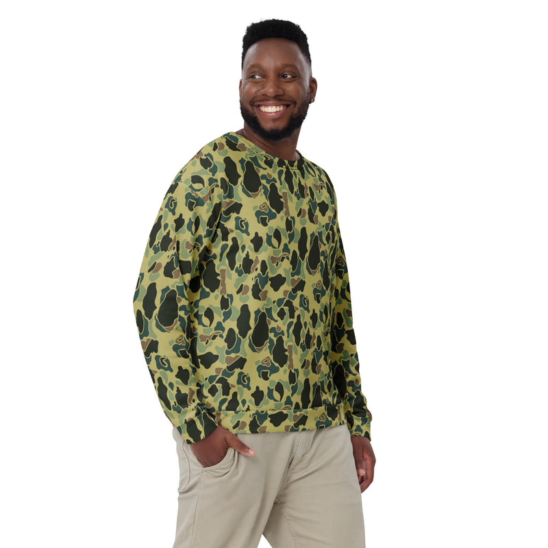 Frog Skin Olive Canopy CAMO Unisex Sweatshirt