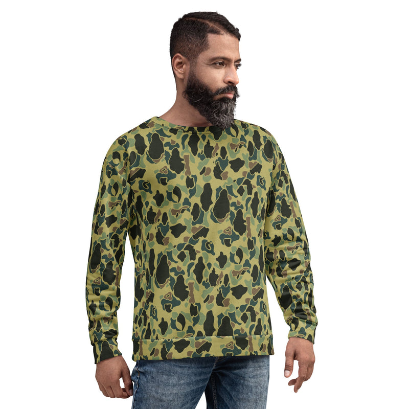 Frog Skin Olive Canopy CAMO Unisex Sweatshirt