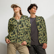 Frog Skin Olive Canopy CAMO Unisex Track Jacket - 2XS