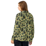 Frog Skin Olive Canopy CAMO Unisex Track Jacket