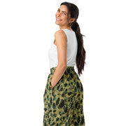 Frog Skin Olive Canopy CAMO Unisex Wide-Leg Joggers