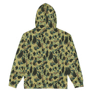 Frog Skin Olive Canopy CAMO Unisex Zip Hoodie