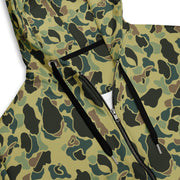 Frog Skin Olive Canopy CAMO Unisex Zip Hoodie
