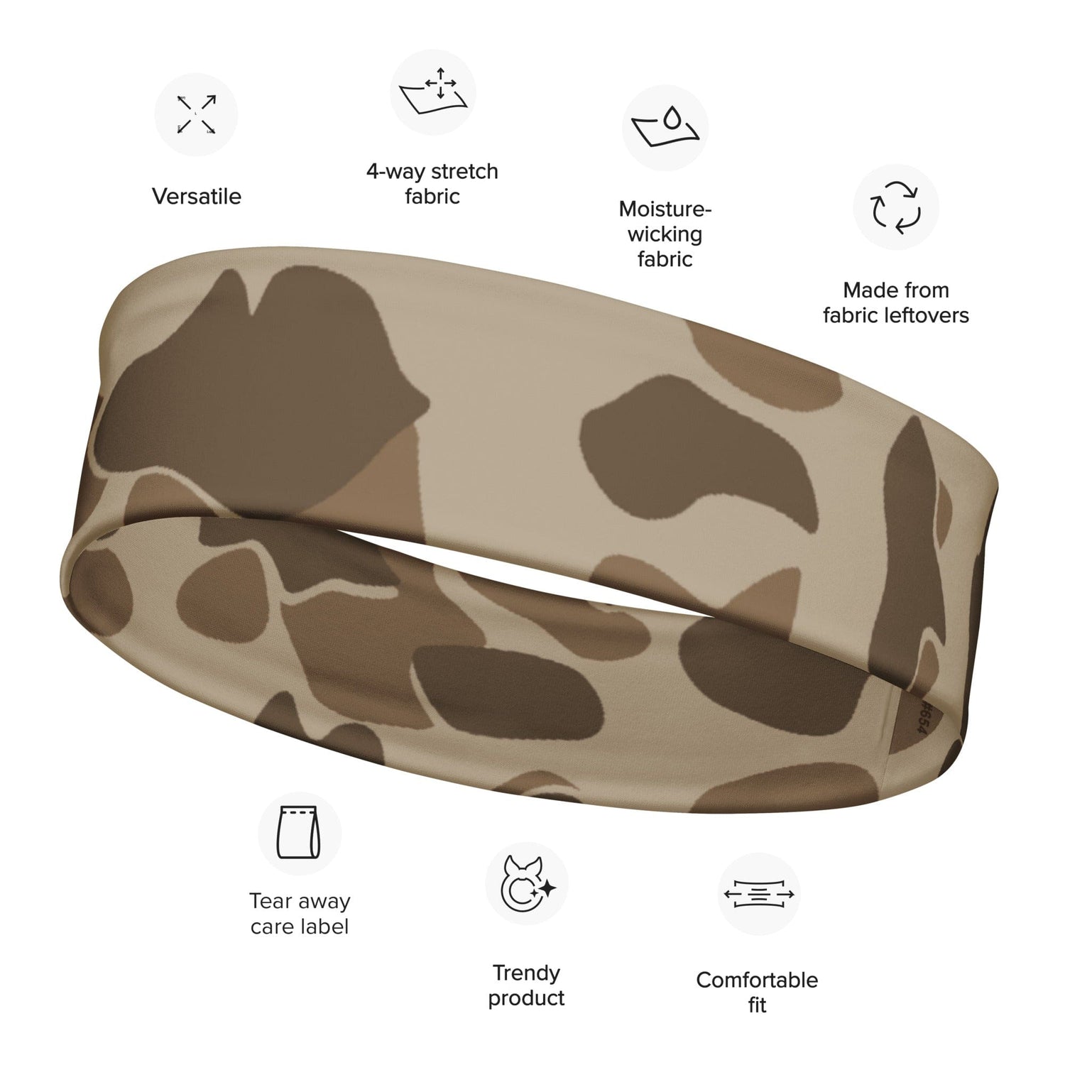 Frog Skin Sandbeach CAMO Headband - M - Headbands