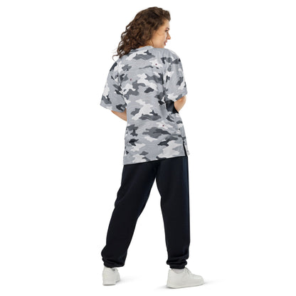 Frozen Tundra Topo CAMO Unisex American Football Jersey
