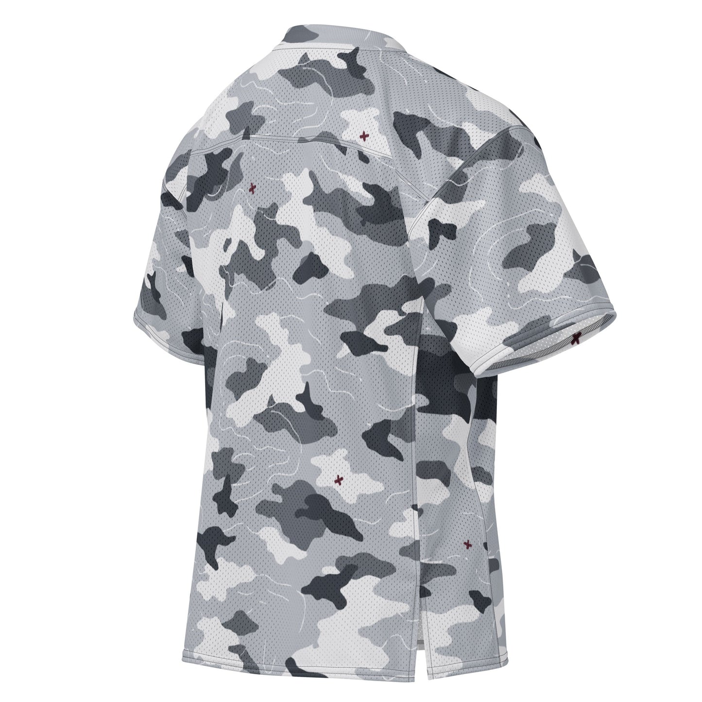 Frozen Tundra Topo CAMO Unisex American Football Jersey