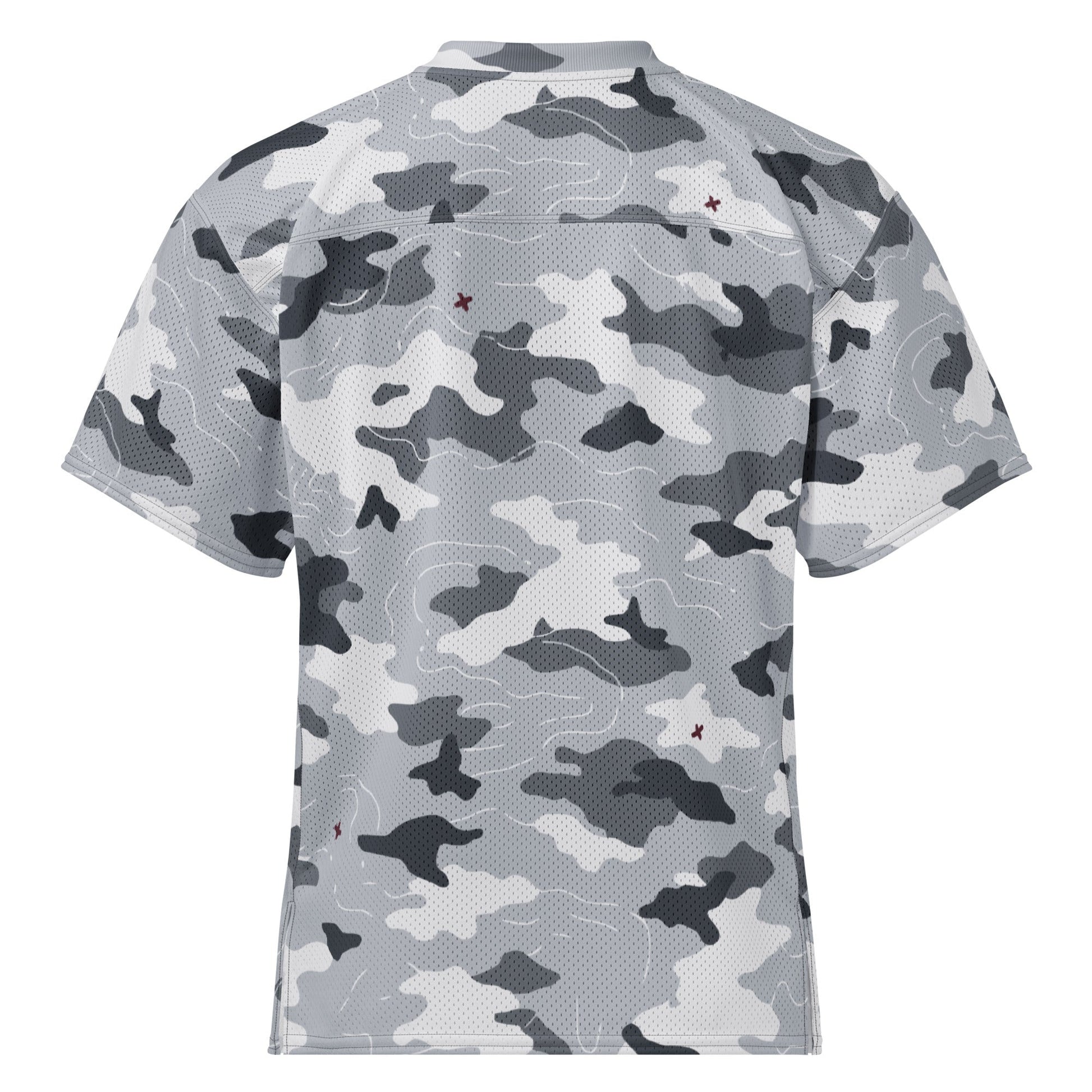 Frozen Tundra Topo CAMO Unisex American Football Jersey