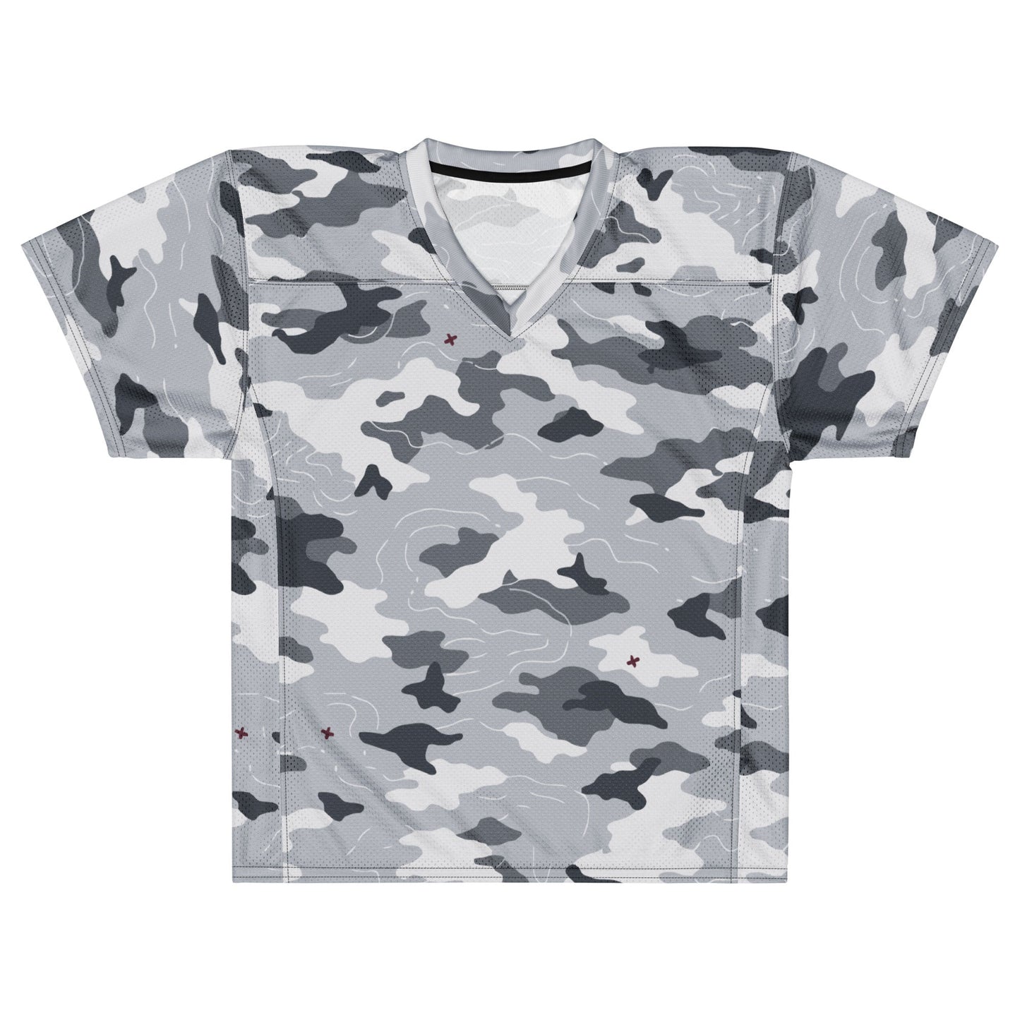 Frozen Tundra Topo CAMO Unisex American Football Jersey