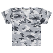 Frozen Tundra Topo CAMO Unisex American Football Jersey