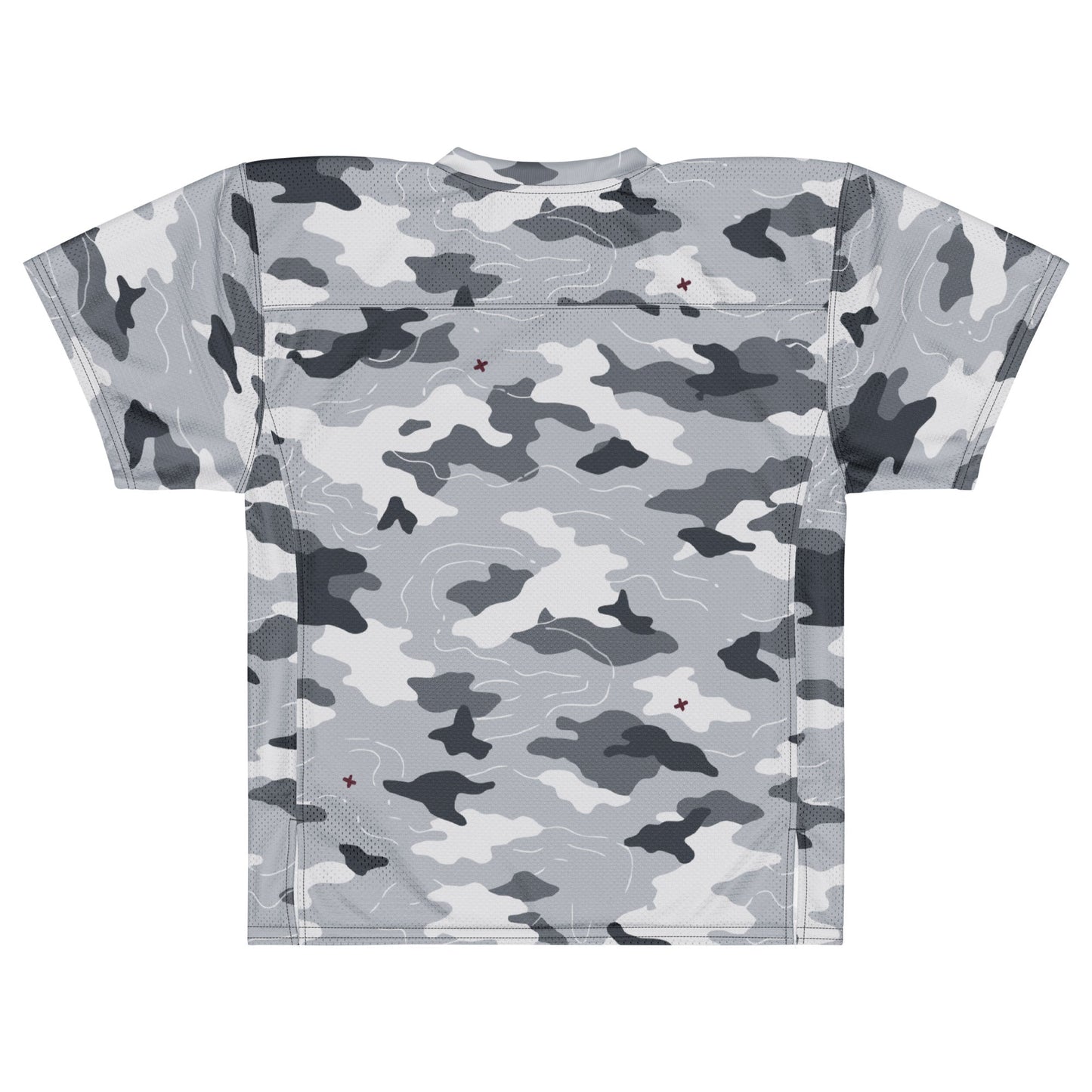 Frozen Tundra Topo CAMO Unisex American Football Jersey
