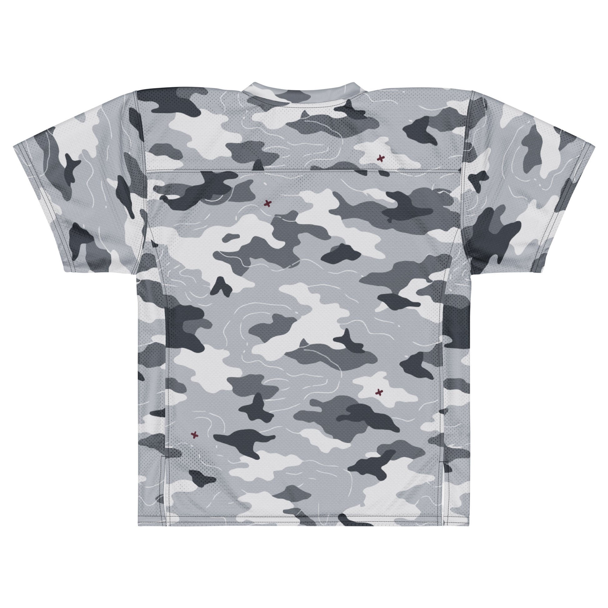 Frozen Tundra Topo CAMO Unisex American Football Jersey