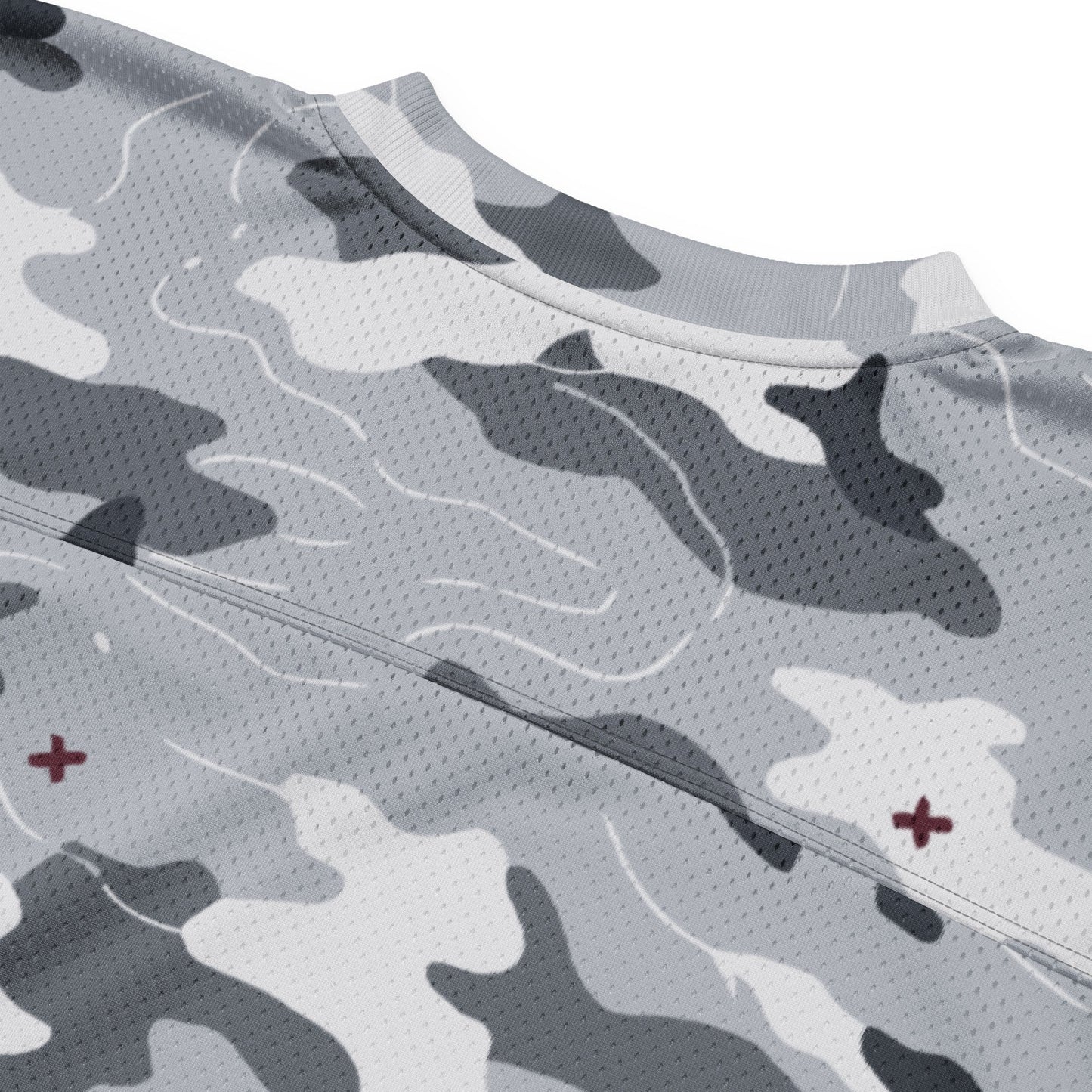 Frozen Tundra Topo CAMO Unisex American Football Jersey