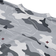 Frozen Tundra Topo CAMO Unisex American Football Jersey
