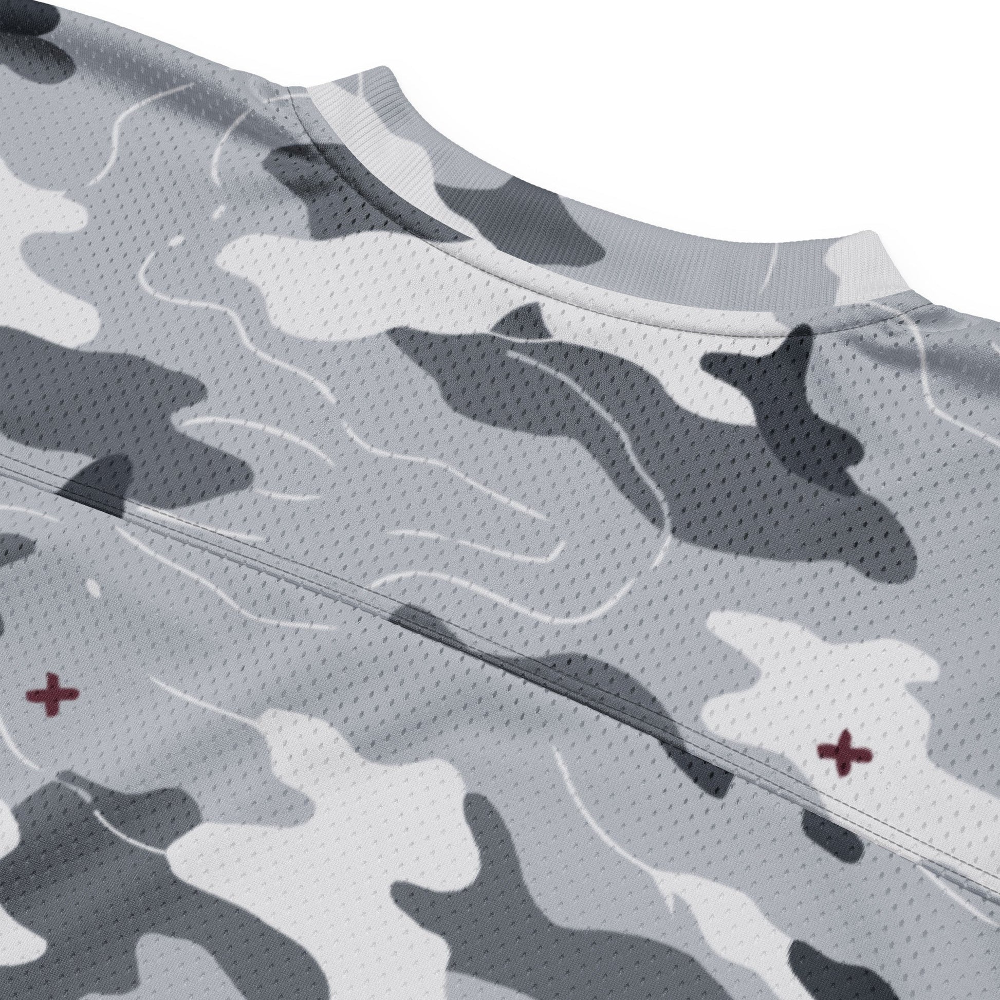 Frozen Tundra Topo CAMO Unisex American Football Jersey