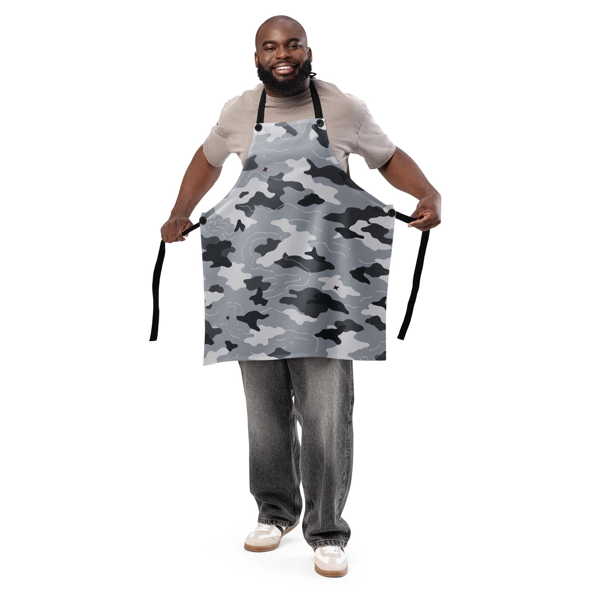 Frozen Tundra Topo CAMO Apron