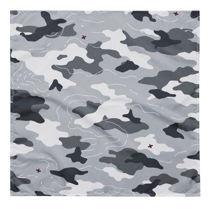 Frozen Tundra Topo CAMO bandana - L - Bandanas
