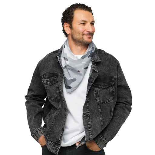 Frozen Tundra Topo CAMO Bandana - Head