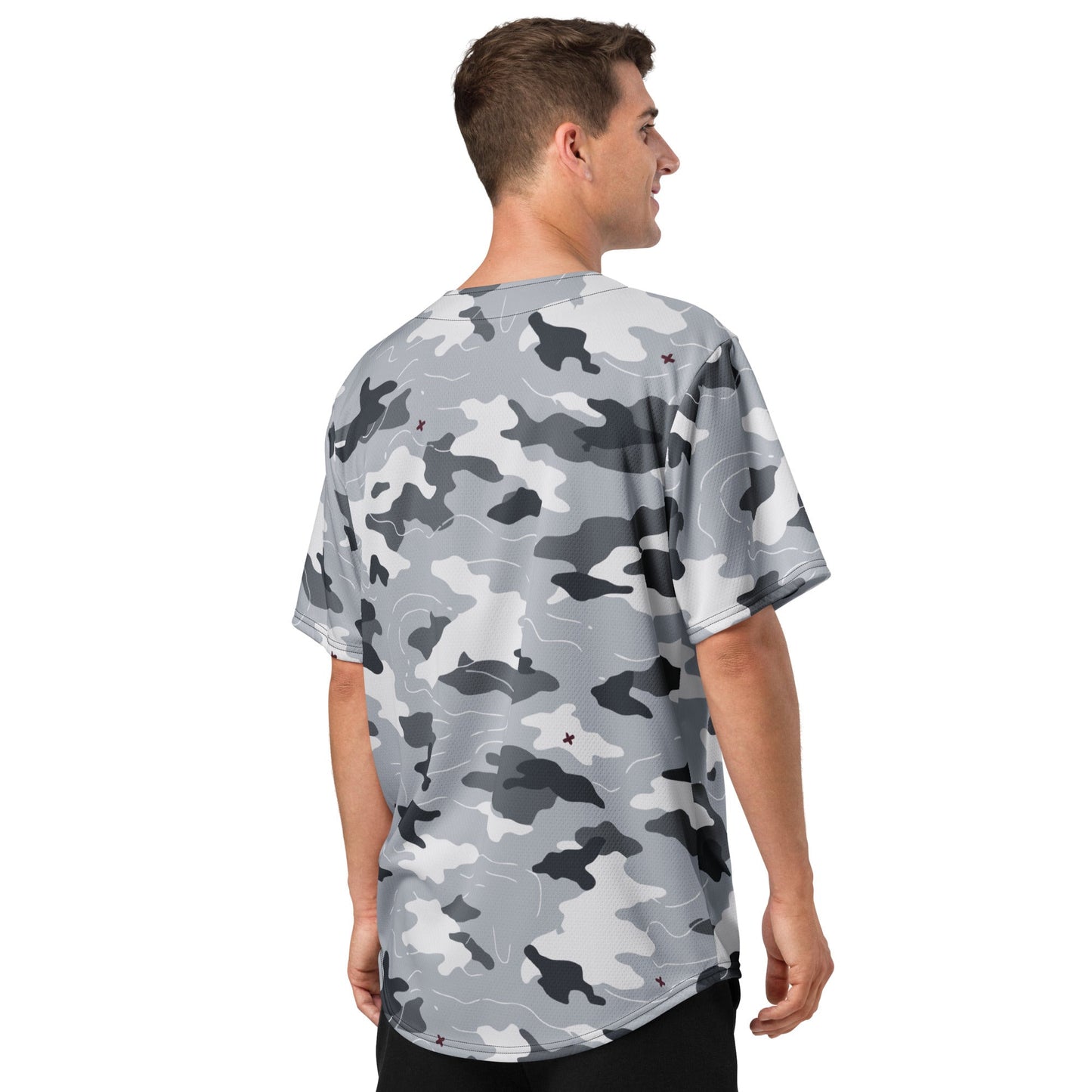 Frozen Tundra Topo CAMO baseball jersey - Baseball Jerseys