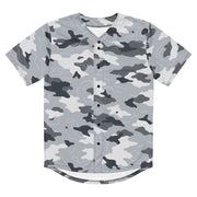 Frozen Tundra Topo CAMO Unisex Baseball Jersey