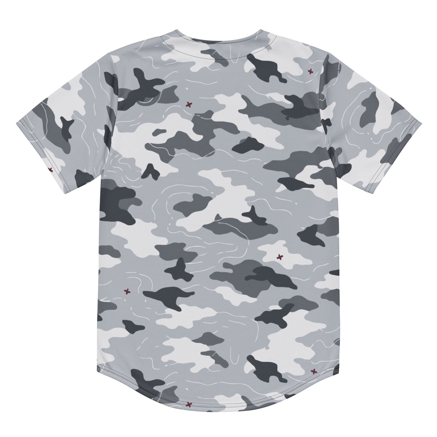 Frozen Tundra Topo CAMO baseball jersey - Baseball Jerseys