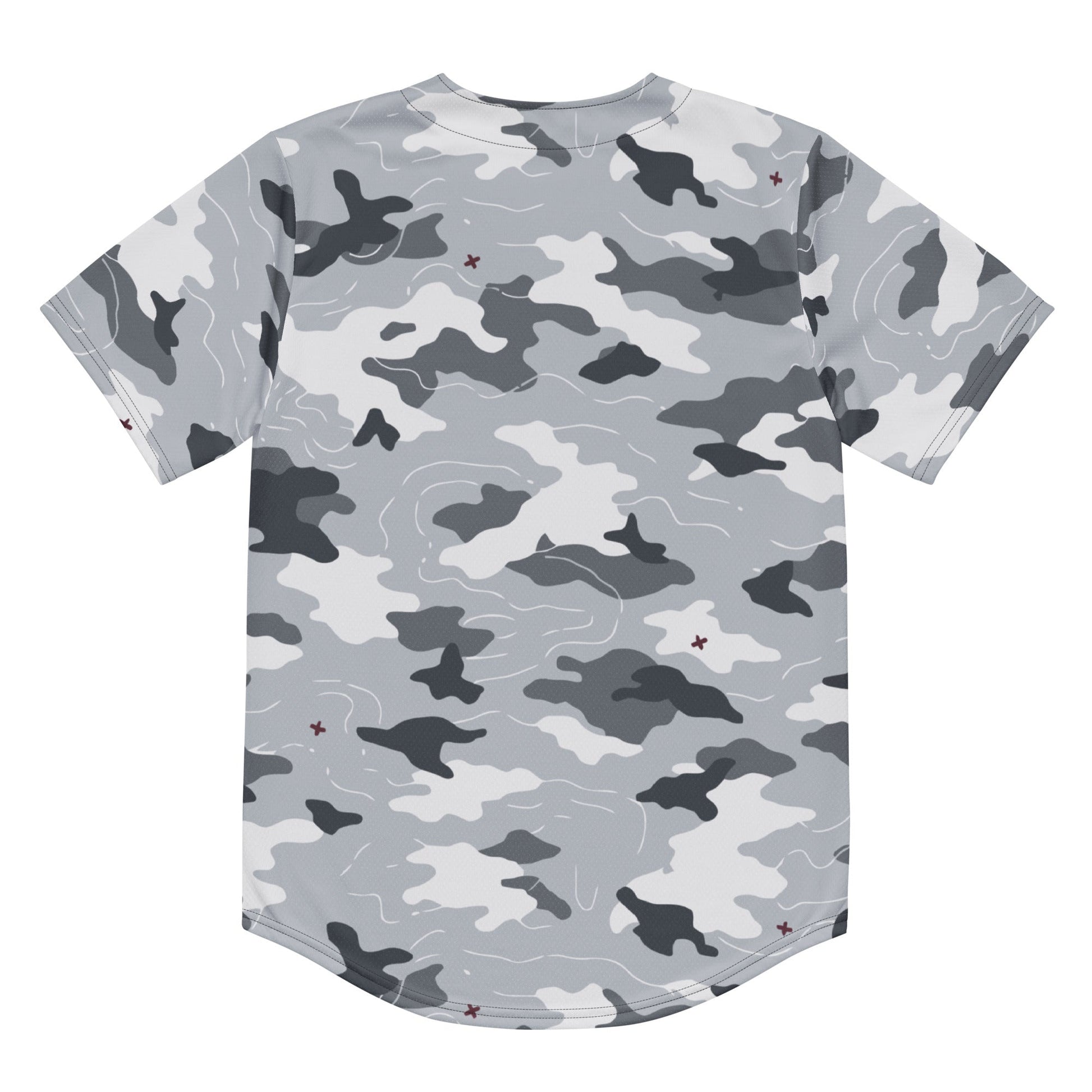 Frozen Tundra Topo CAMO baseball jersey - Baseball Jerseys