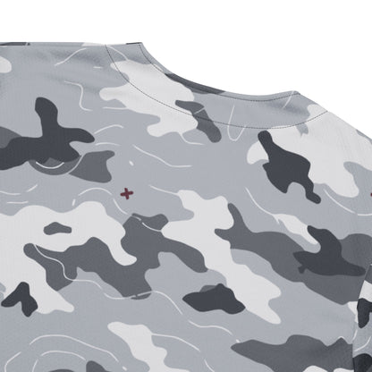 Frozen Tundra Topo CAMO baseball jersey - Baseball Jerseys