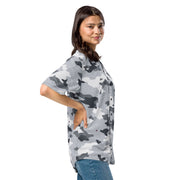 Frozen Tundra Topo CAMO Unisex Baseball Jersey