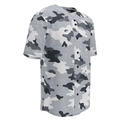Frozen Tundra Topo CAMO baseball jersey - Baseball Jerseys