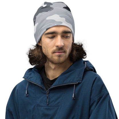 Frozen Tundra Topo CAMO Beanie - Beanies