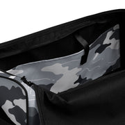 Frozen Tundra Topo CAMO Duffle Bag