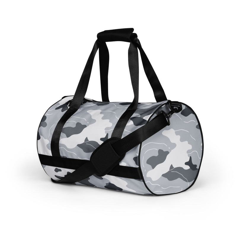 Frozen Tundra Topo CAMO Gym Bag