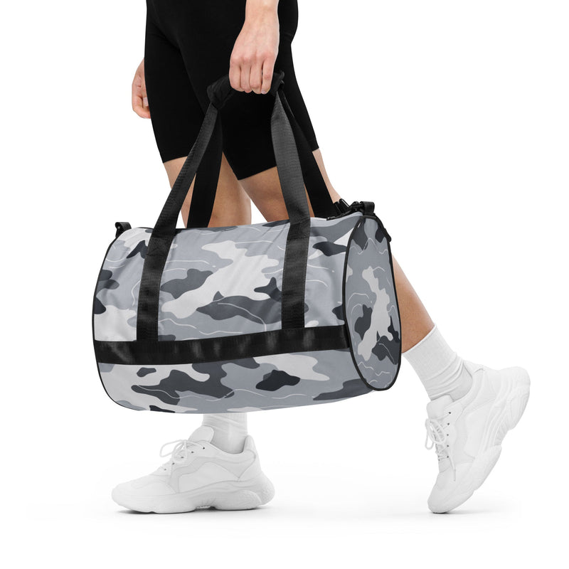 Frozen Tundra Topo CAMO Gym Bag