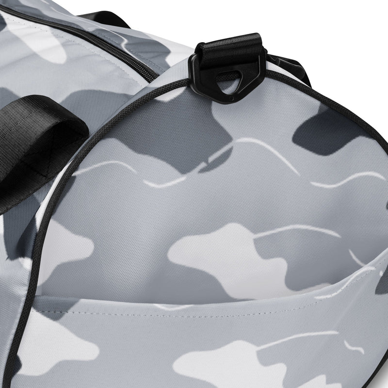 Frozen Tundra Topo CAMO Gym Bag