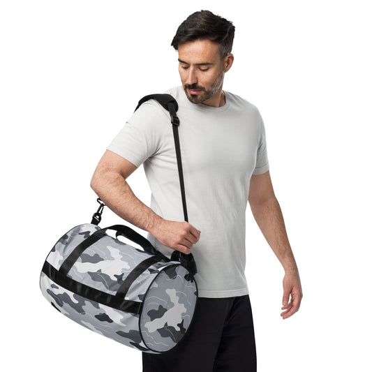 Frozen Tundra Topo CAMO gym bag - Gym Bags