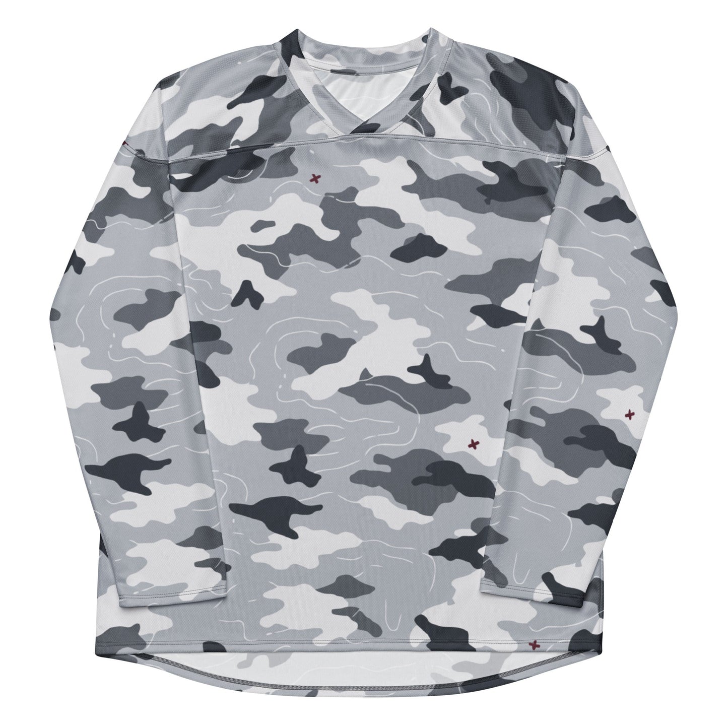 Frozen Tundra Topo CAMO hockey fan jersey - Hockey Jerseys