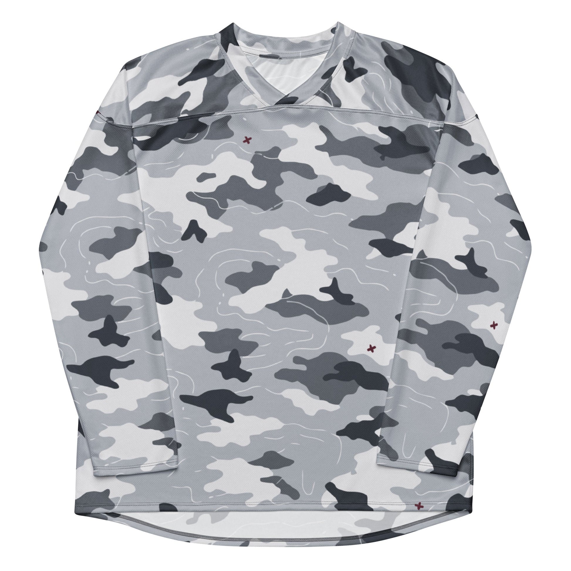 Frozen Tundra Topo CAMO hockey fan jersey - Hockey Jerseys