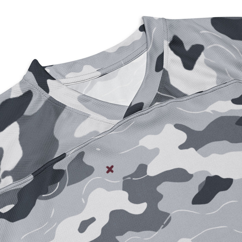Frozen Tundra Topo CAMO Unisex Hockey Fan Jersey
