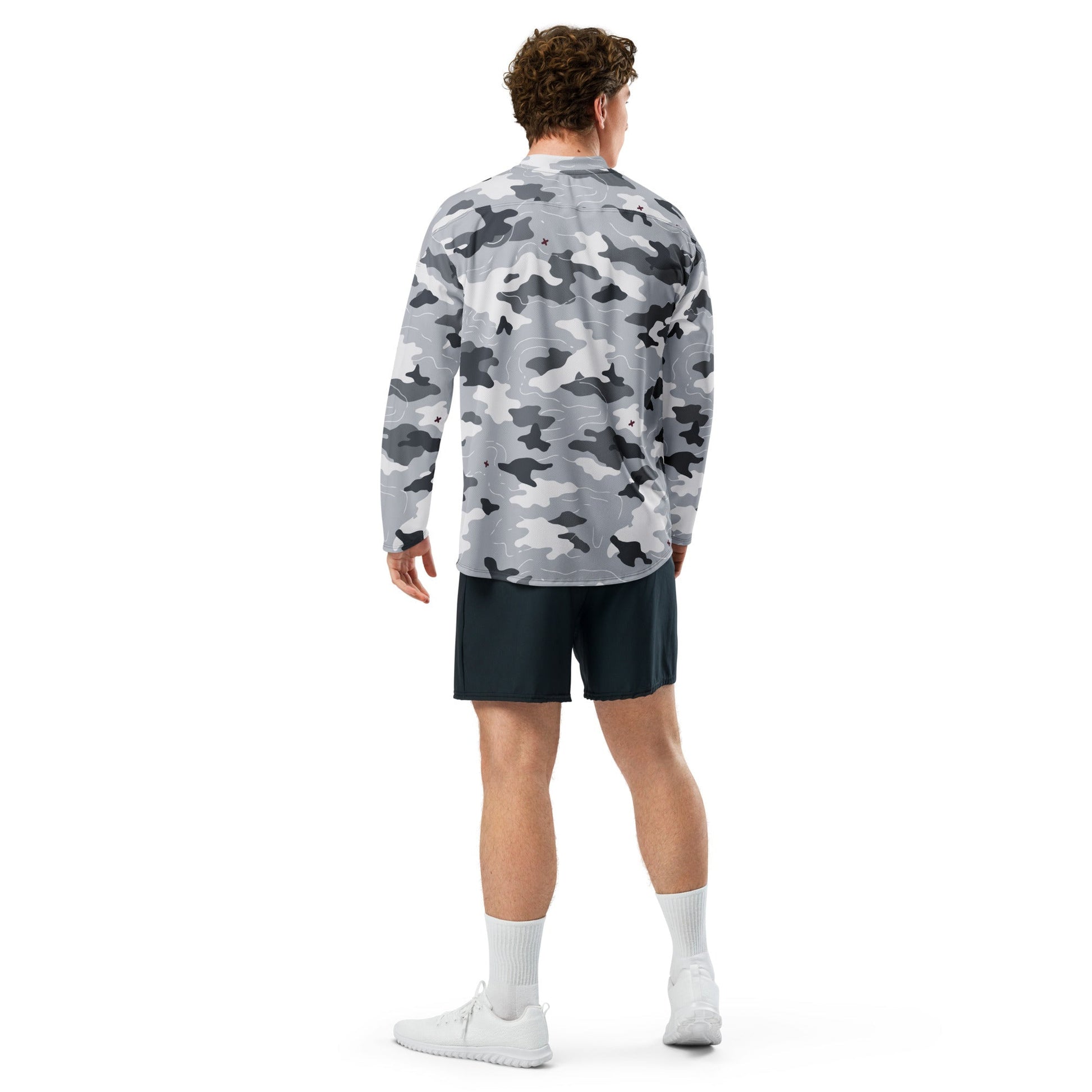 Frozen Tundra Topo CAMO hockey fan jersey - Hockey Jerseys