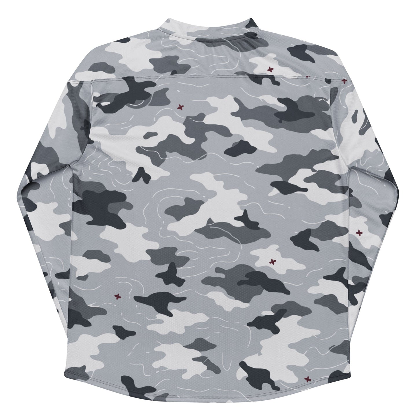 Frozen Tundra Topo CAMO hockey fan jersey - Hockey Jerseys