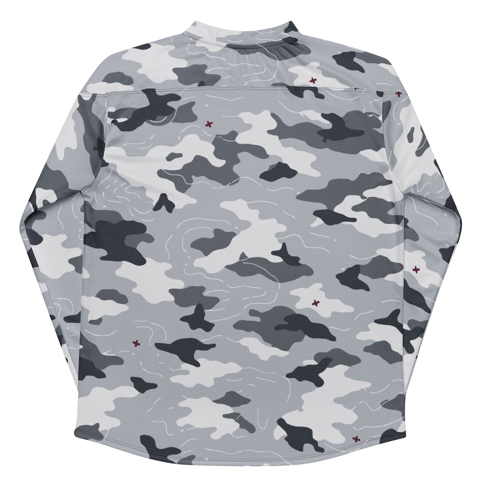 Frozen Tundra Topo CAMO hockey fan jersey - Hockey Jerseys