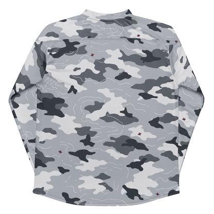 Frozen Tundra Topo CAMO hockey fan jersey - Hockey Jerseys