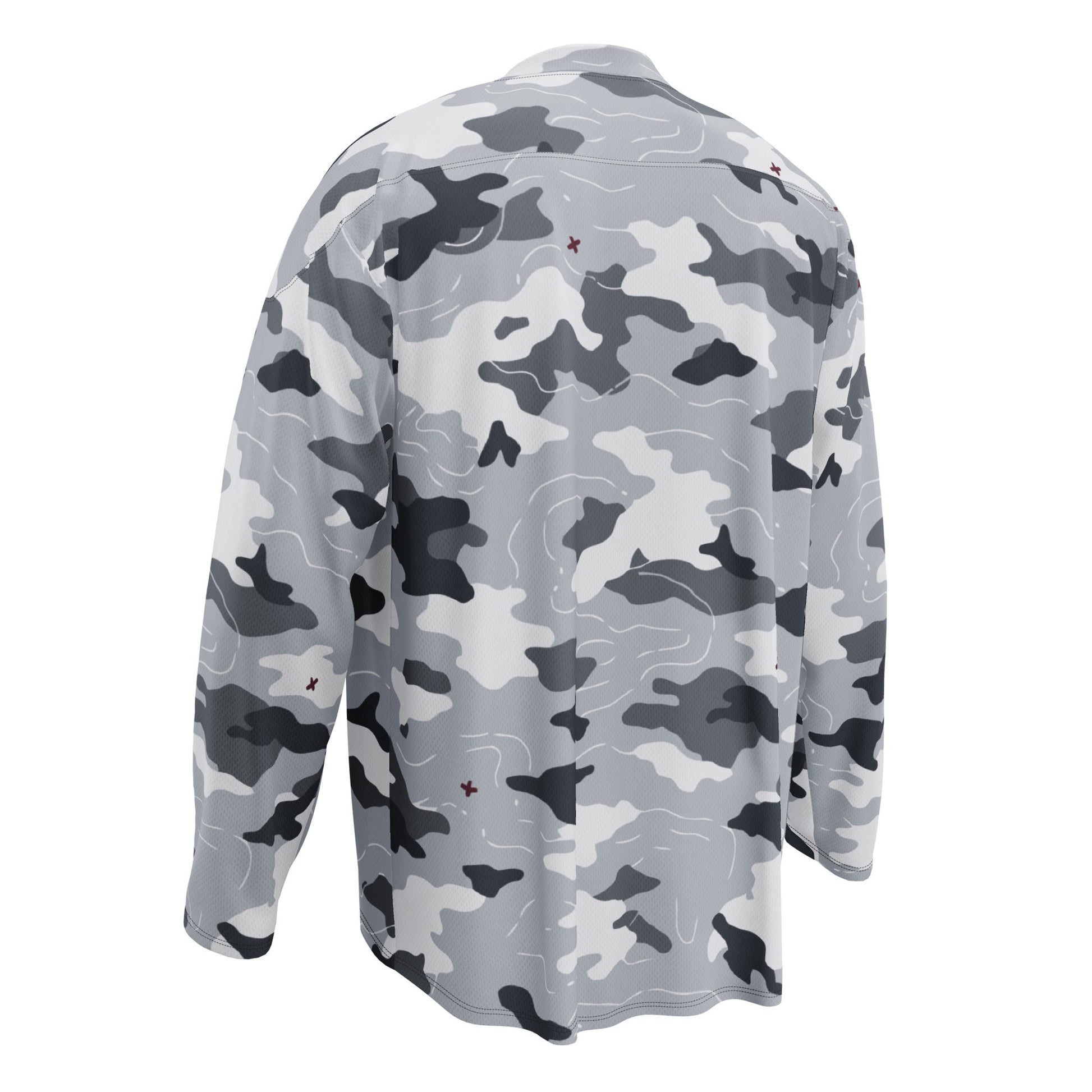 Frozen Tundra Topo CAMO hockey fan jersey - Hockey Jerseys